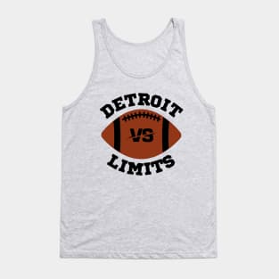 Detroit vs limits Tank Top